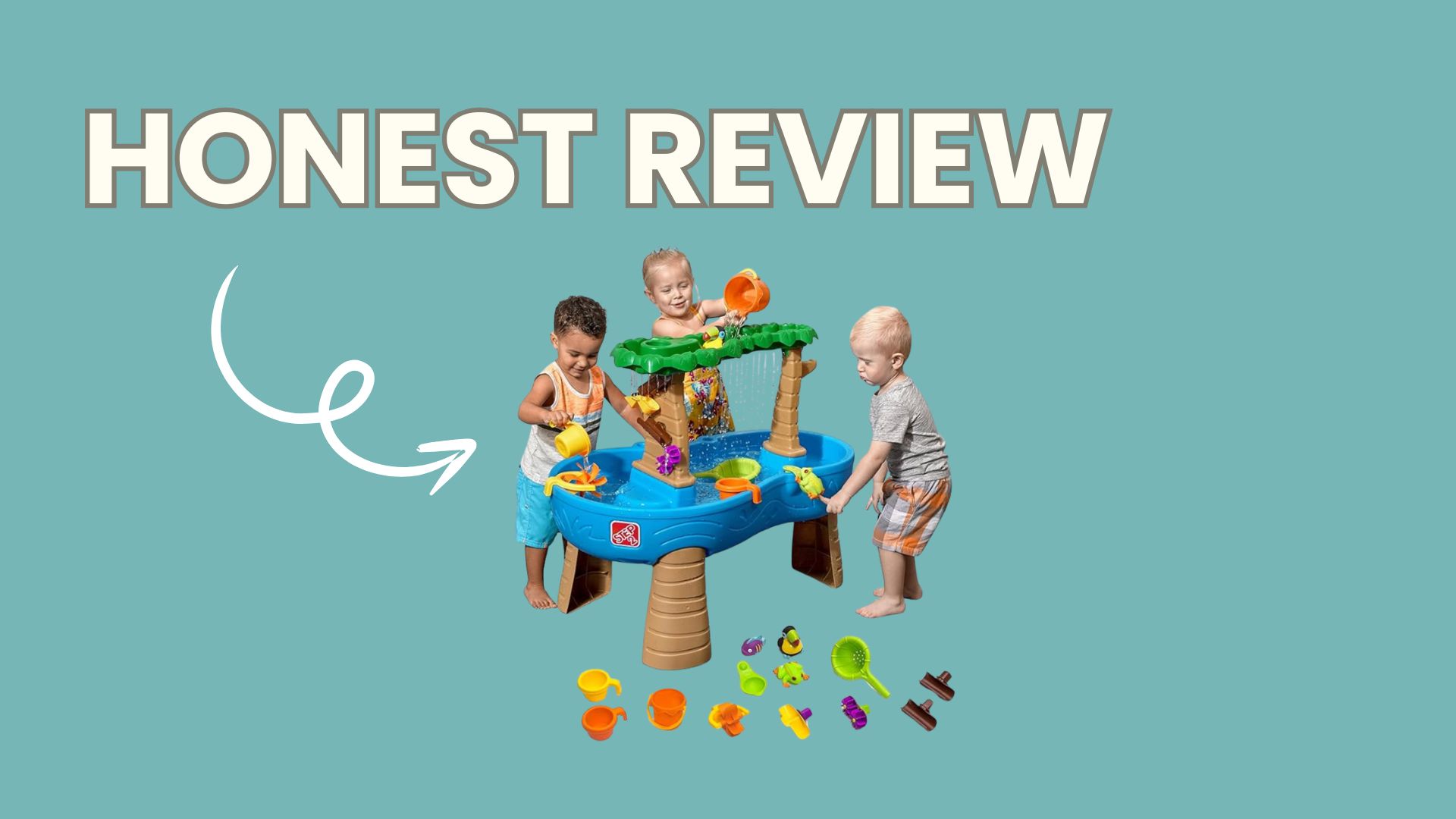 Watch Step2 Tropical Rainforest Water Table - A Child Favorite